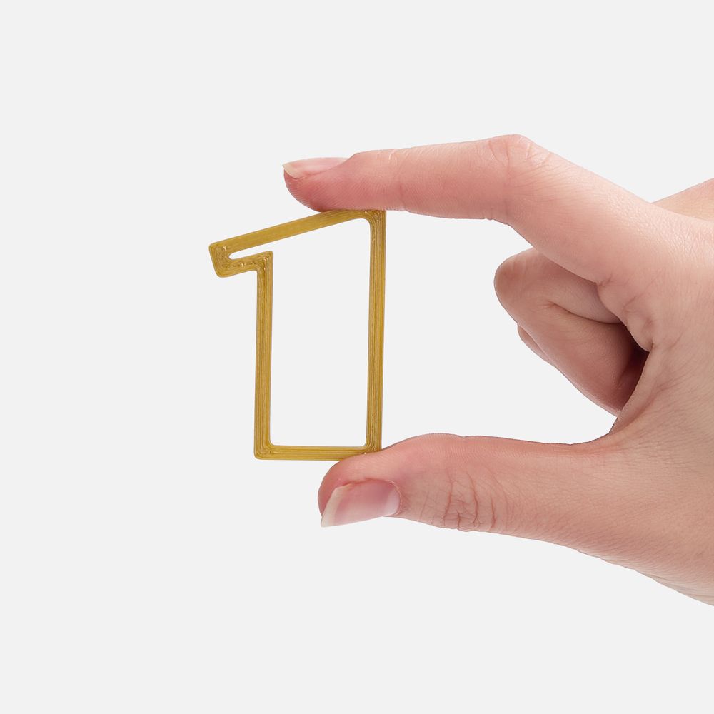 Подвеска Symbol, 3D-печать на заказ, цифра 1 в Сочи